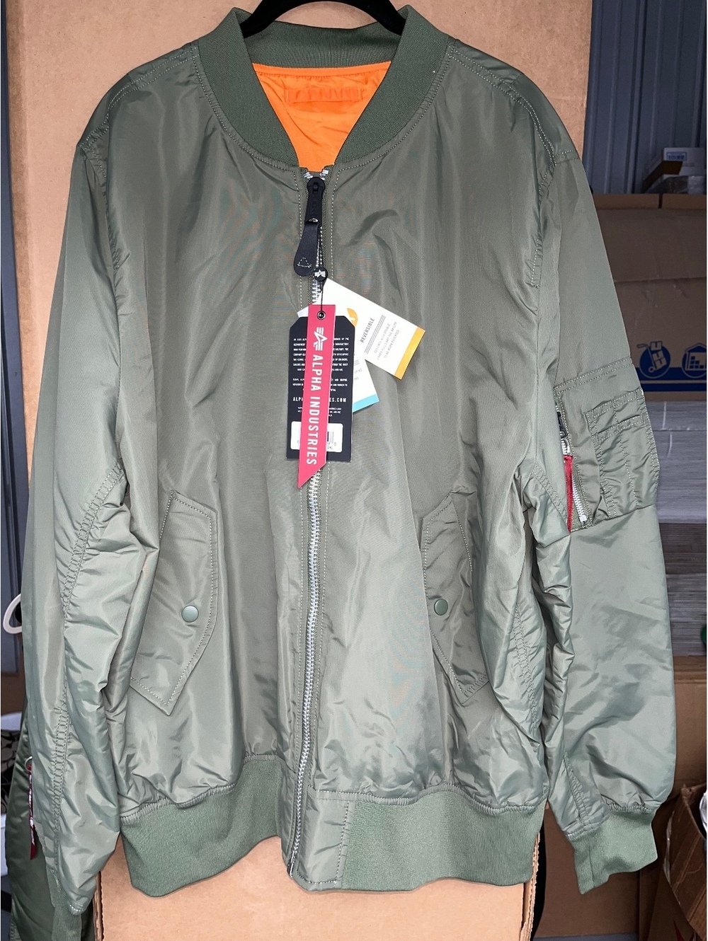 Alpha Industries L-2B Scout Water-Resistant Reversible Bomby